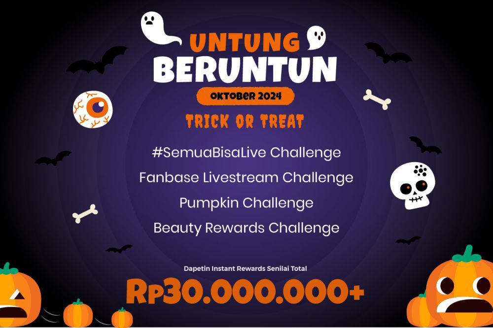 Tunjukan Kecantikanmu Saat Live, Bisa Langsung Dapat Instant Rewards!