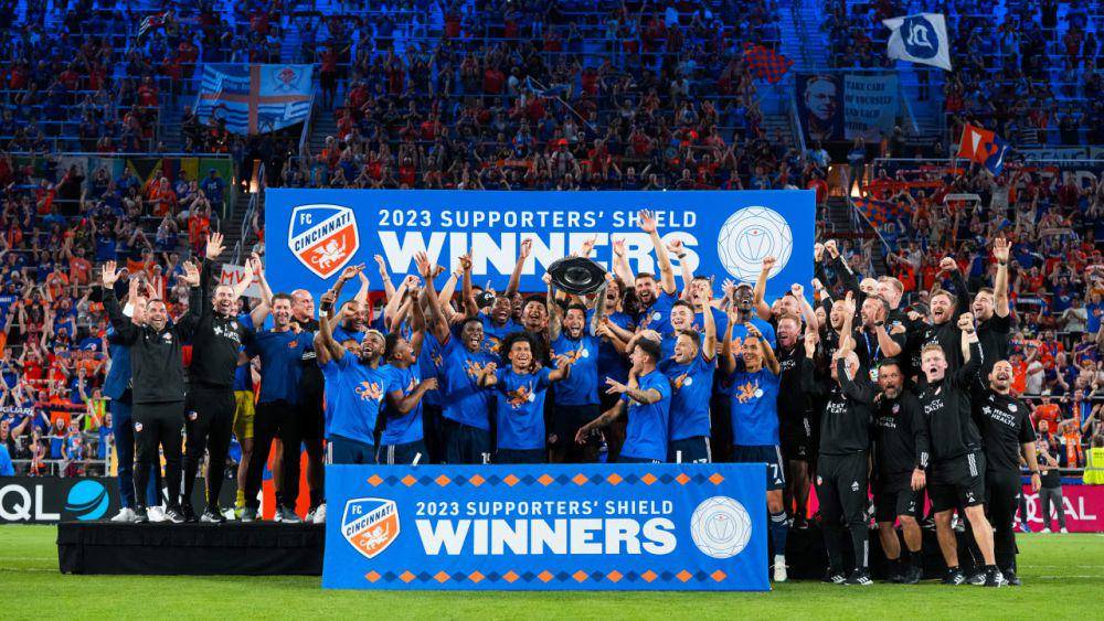 FC Cincinnati menjuarai MLS Supporters' Shield 2023. (fccincinnati.com)