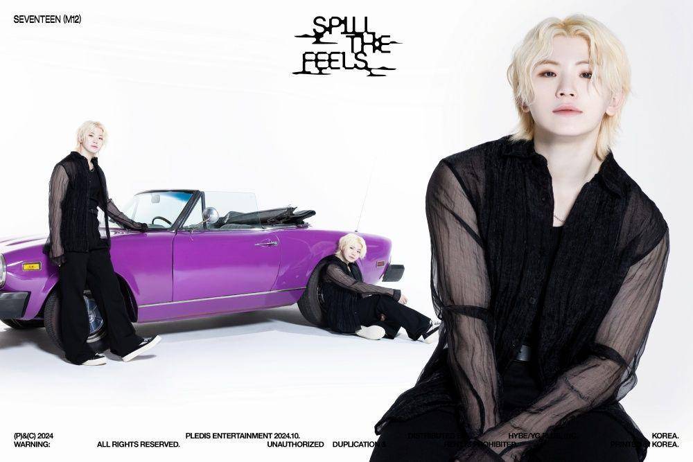 Woozi di mini album SEVENTEEN SPILL THE FEELS (x.com/pledis_17)