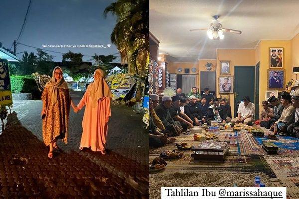 7 Momen Tahlilan Marissa Haque, Ikang Fawzi Minta Doa untuk Sang Istri