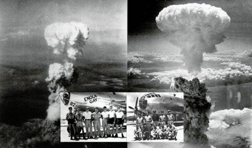 Foto bom nuklir yang menimpa Hiroshima dan Nagasaki