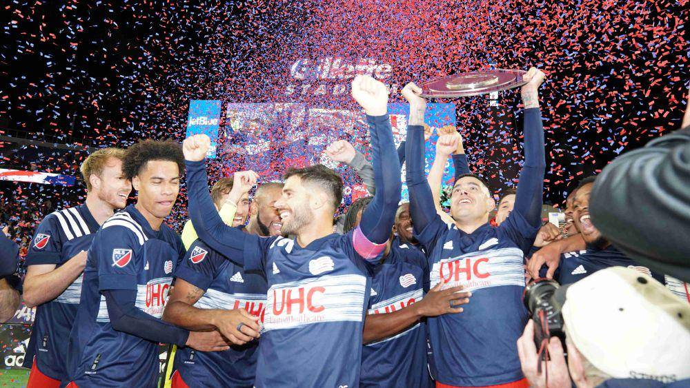 New England Revolution menjuarai MLS Supporters' Shield 2021. (revolutionsoccer.net)