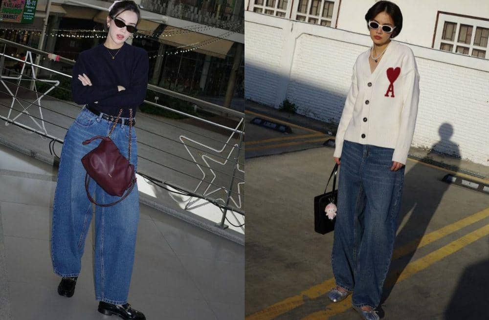 10 Ide Padu Padan Celana Jeans ala Sara Legge, Kece Maksimal!