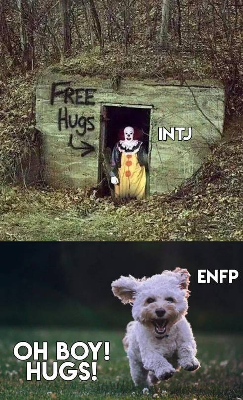 meme orang berkepribadian ENFP (reddit.com/mikey10006)