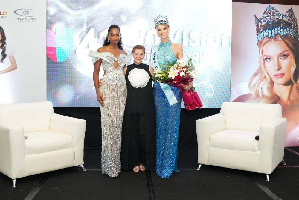Potret Kunjungan Miss World 2024 Krystyna Pyszkova ke Rep. Dominika (Instagram.com/missworld)