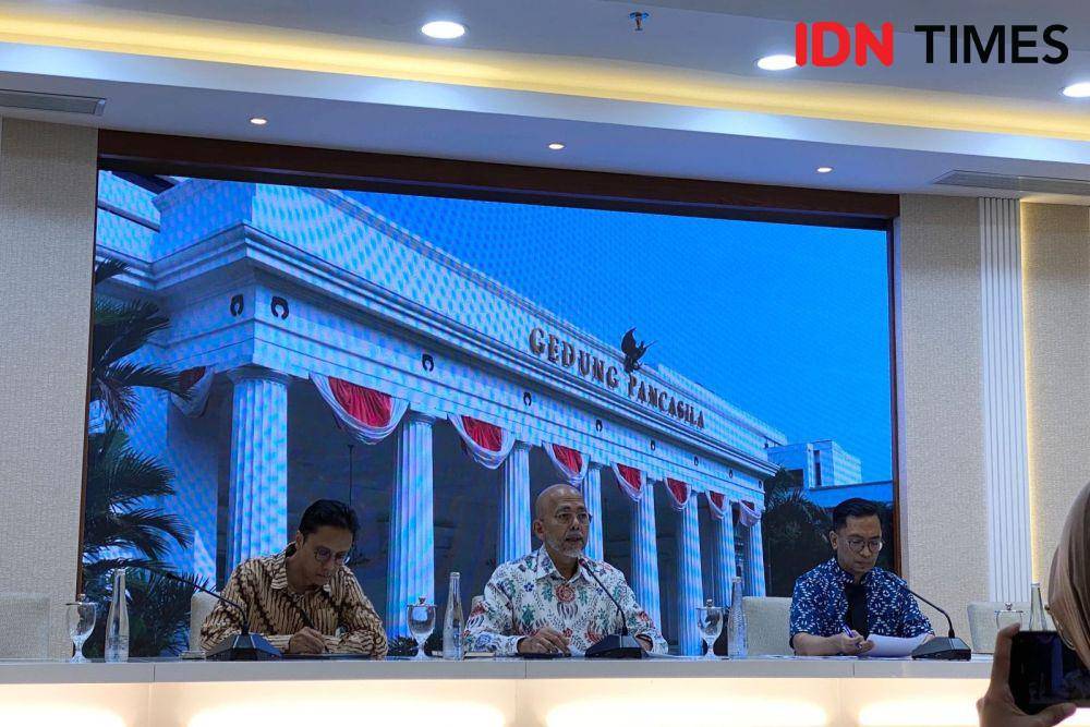 Direktur Jenderal Kerja Sama ASEAN Kementerian Luar Negeri RI, Sidharto Suryodipuro. (IDN Times/Sonya Michaella)