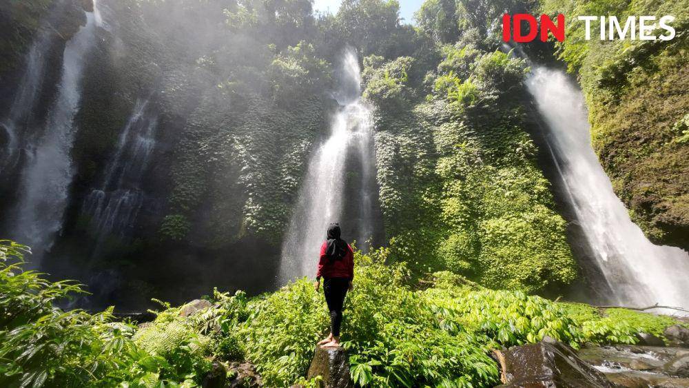 Potret liburan ke Air Terjun Sekumpul, Bali (IDN Times/Dewi Suci)