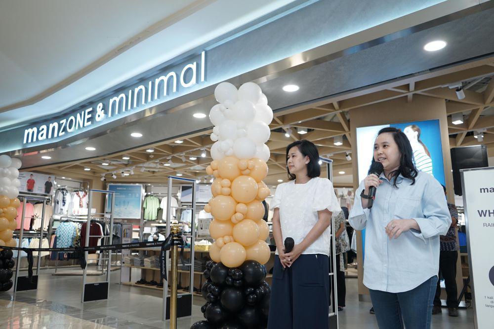 Kolaborasi, Manzone & Minimal Resmikan Toko Gabungan di Makassar