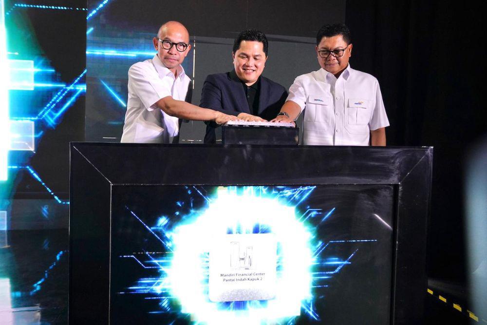 Bank Mandiri Groundbreaking Gedung Mandiri Financial Center di PIK