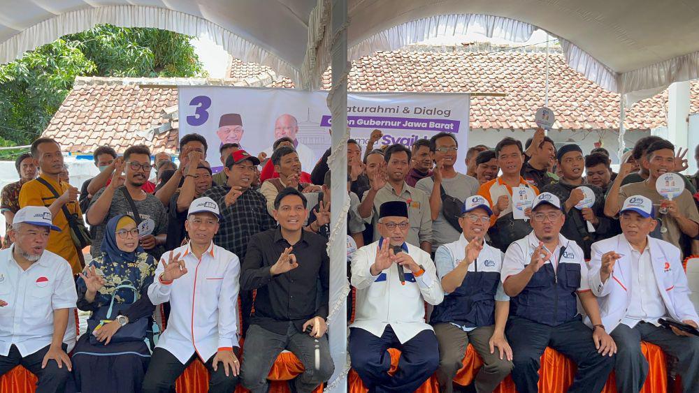 Jurus Jitu Paslon Asih Atasi Kesultanan Pupuk Petani di Jabar