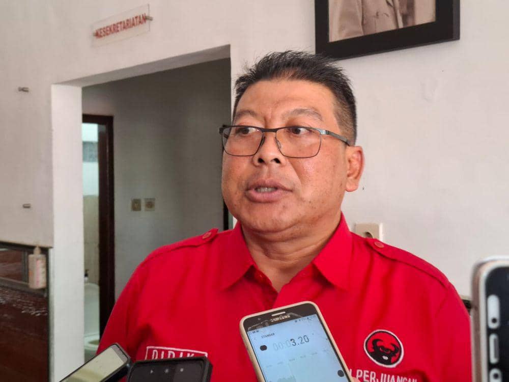 Ketua DPC PDIP Kabupaten Malang, Didik Gatot Subroto. (IDN Times/Rizal Adhi Pratama)