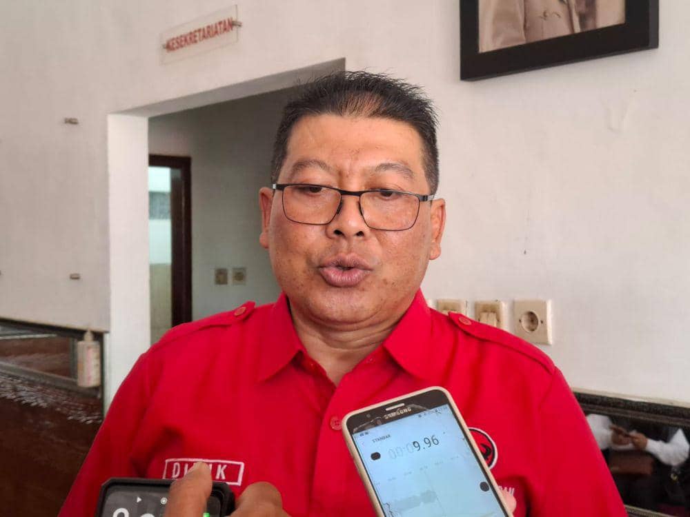 Ketua DPC PDIP Kabupaten Malang, Didik Gatot Subroto. (IDN Times/Rizal Adhi Pratama)