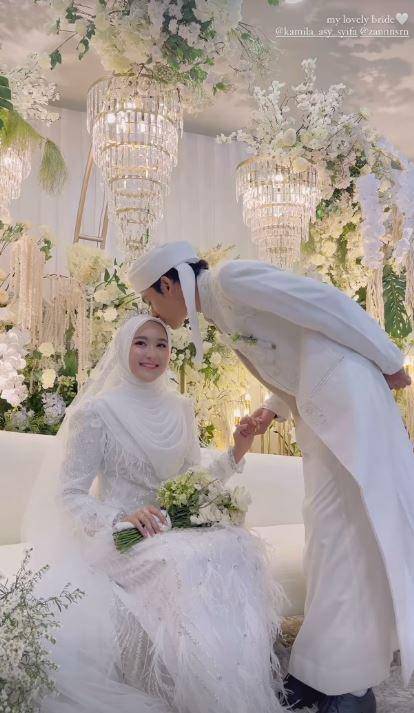 pernikahan Gus Zizan (Instagram.com/kamila_asy_syifa)