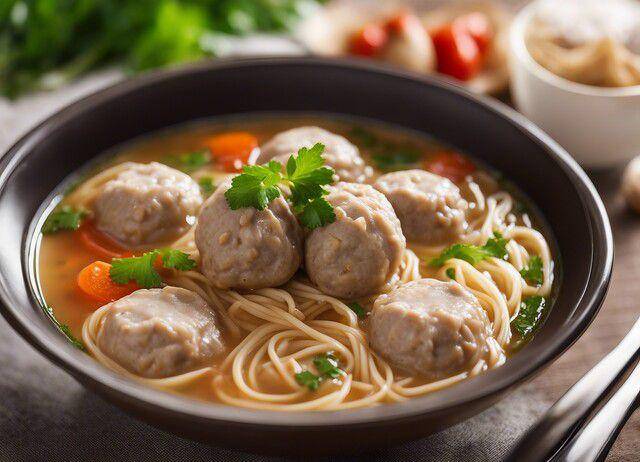 Resep Bakso Ayam Kuah Tomat yang Rasanya Segar dan Lezat