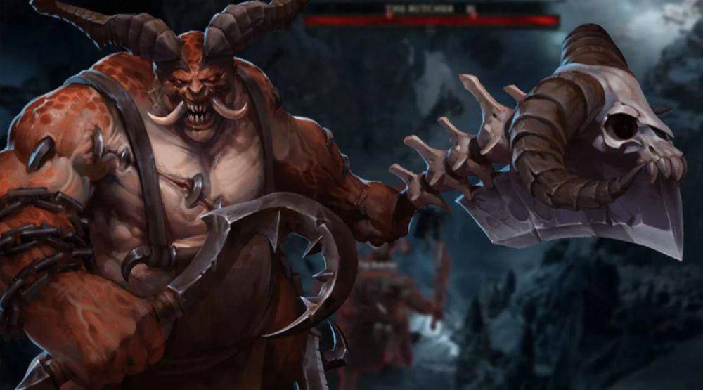 The Butcher. x.com/DiabloBuilds