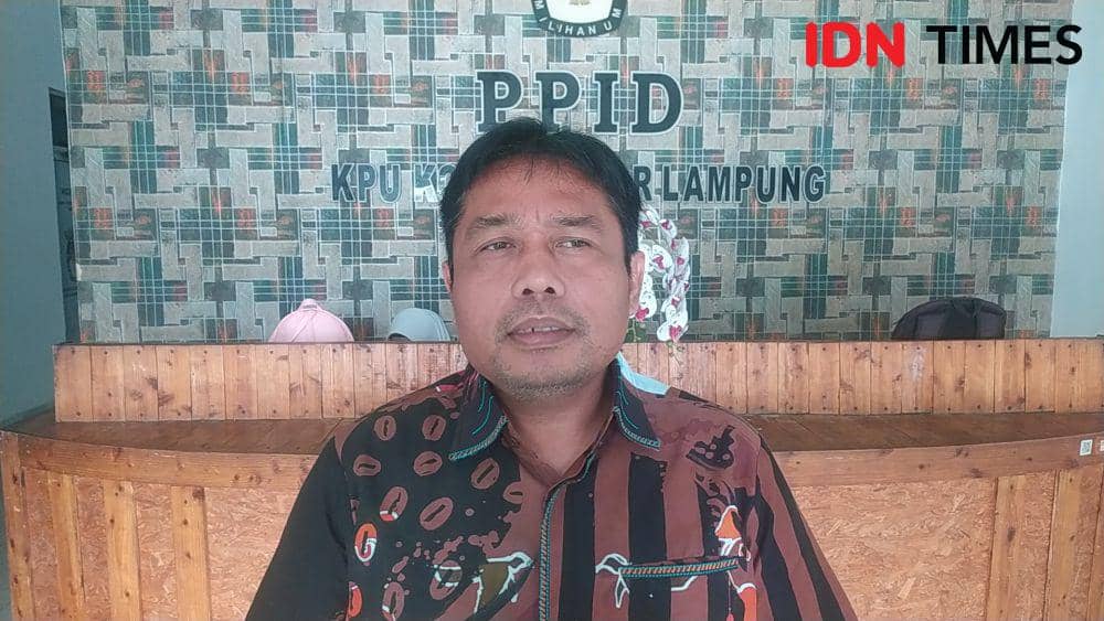 Ketua KPU Bandar Lampung, Dedy Triyadi (IDN Times/Muhaimin)