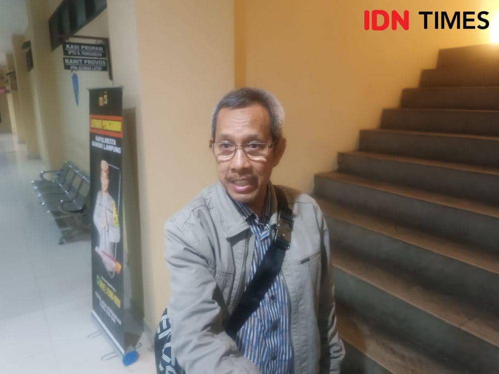 Ayah  Aditya Prayogi, Alex Iskandar sekaligus mertua dari selebgram asal Lampung Anastasia Noor. (IDN Times/Tama Yudha Wiguna).