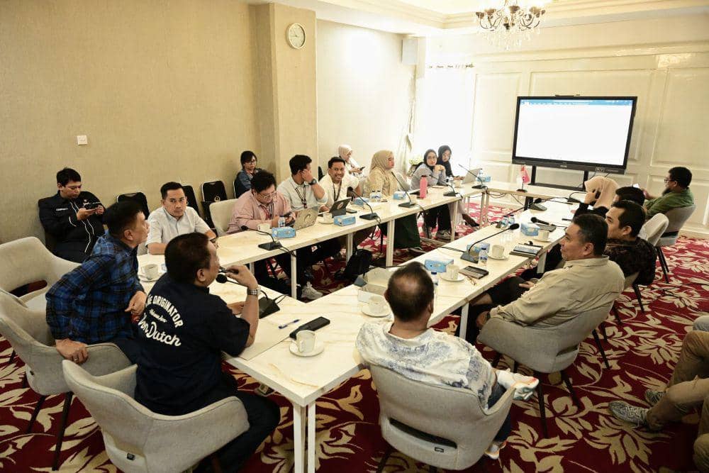 Rapat persiapan HUT ke-355 Sulsel di Kantor Gubernur, Jumat (4/10/2024). (Dok. Humas Pemprov Sulsel)