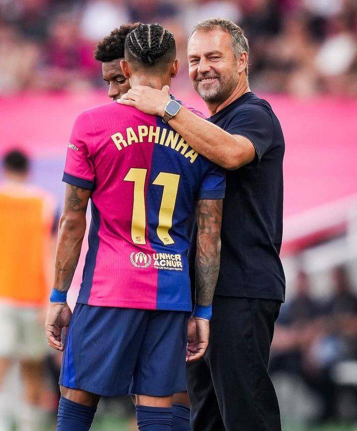Flick bersama Rapinha (instagram.com/Fabrizioromano)