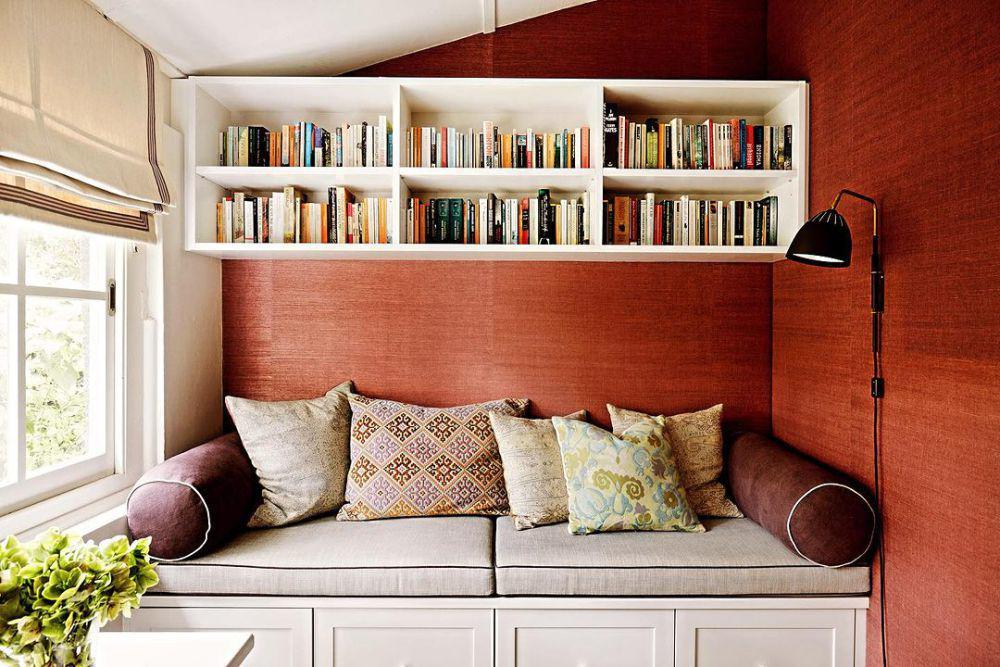 11 Inspirasi Desain Reading Nook, Dijamin Betah Membaca!