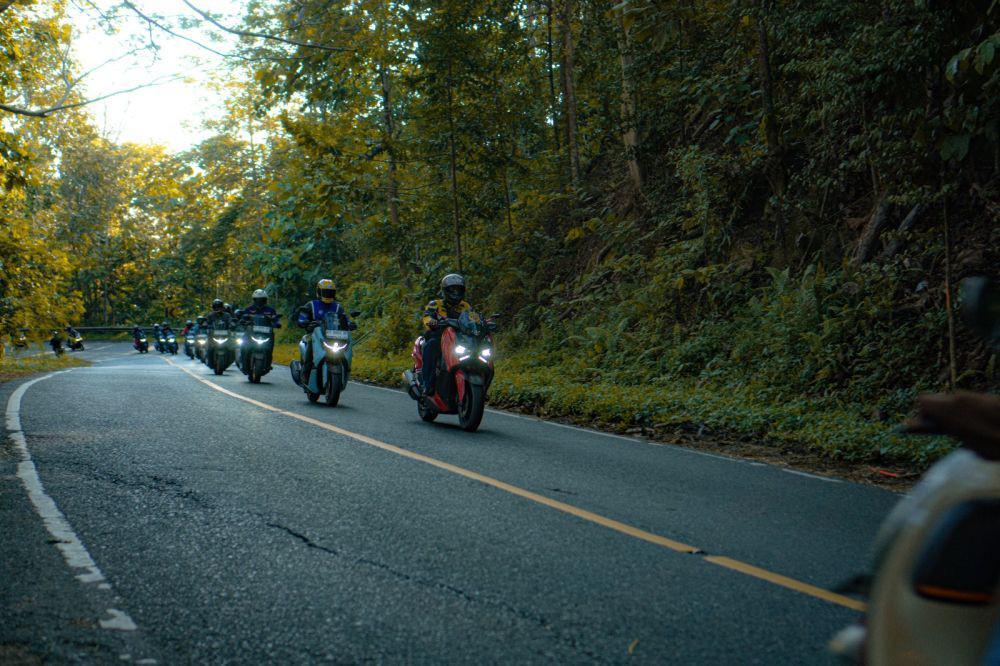 Nmax Tour Boemi Nusantara Melipir ke IKN, Begini Rasanya Sensasi Turbo