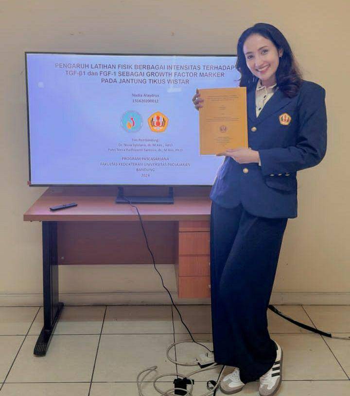 artis tanah air lulus kuliah S2 tahun 2024 (instagram.com/nadialaydrus)