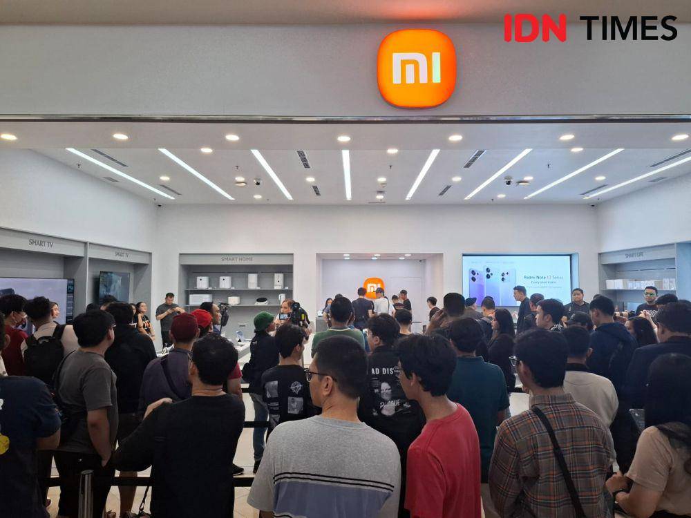 penjualan perdana Xiaomi 14T Series (IDN Times/Fatkhur Rozi)