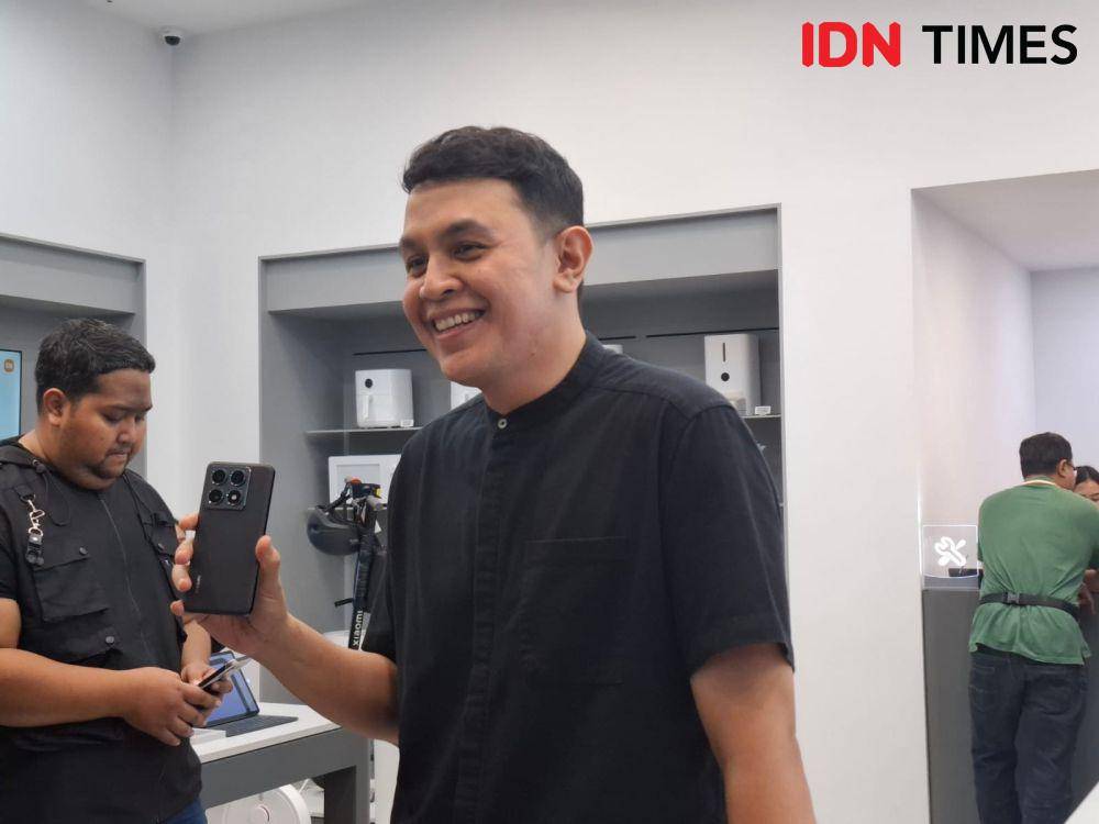 penjualan perdana Xiaomi 14T Series (IDN Times/Fatkhur Rozi)