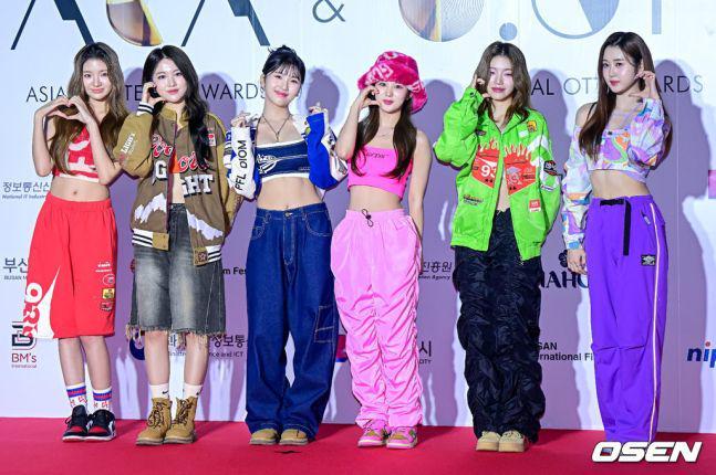 potret artis Korea hadiri BIFF 2024 (dok. OSEN)