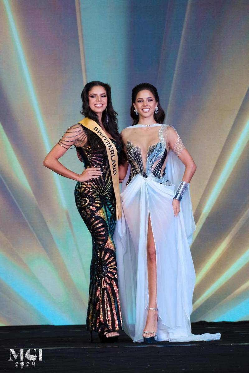 Potret Wakil Eropa Saat Sashing Ceremony Miss Grand International 2024 (Facebook.com/Miss Grand International)