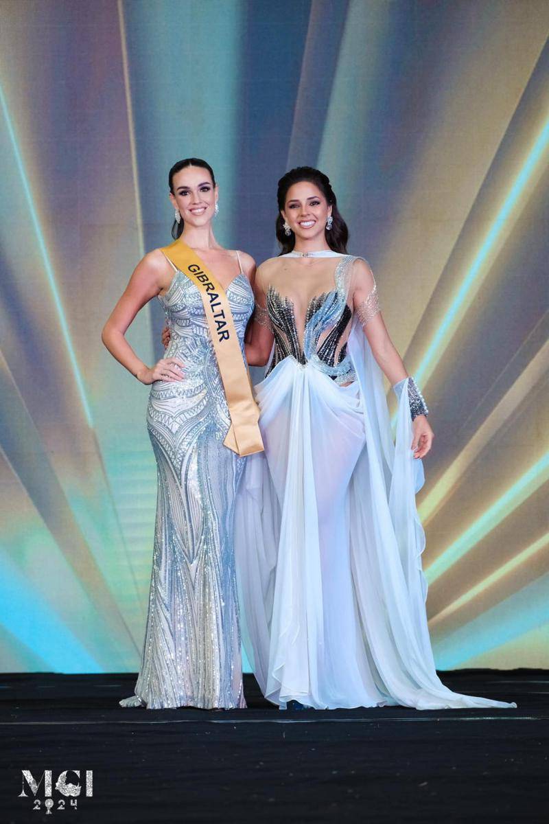 Potret Wakil Eropa Saat Sashing Ceremony Miss Grand International 2024 (Facebook.com/Miss Grand International)