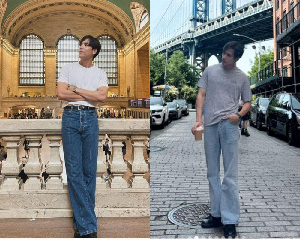 7 Ide Padu Padan Celana Jeans ala Jes Jispapat, Kece Maksimal!