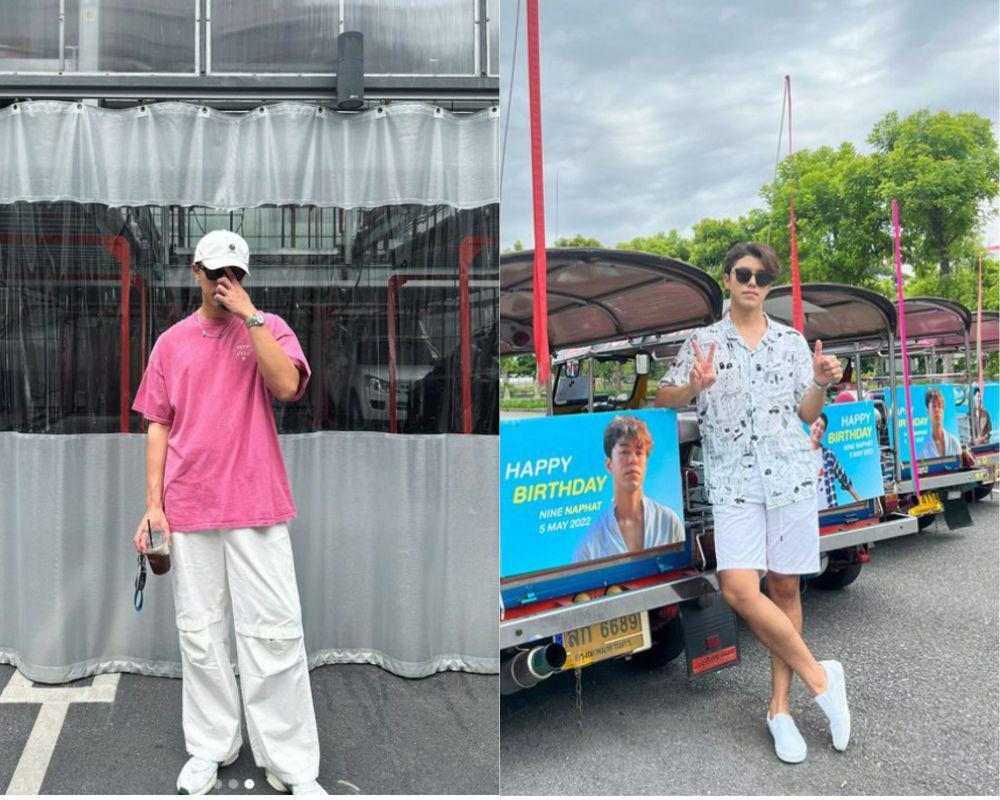 7 Inspirasi Outfit Day Out ala Nine Naphat, Gak Bikin Boring!