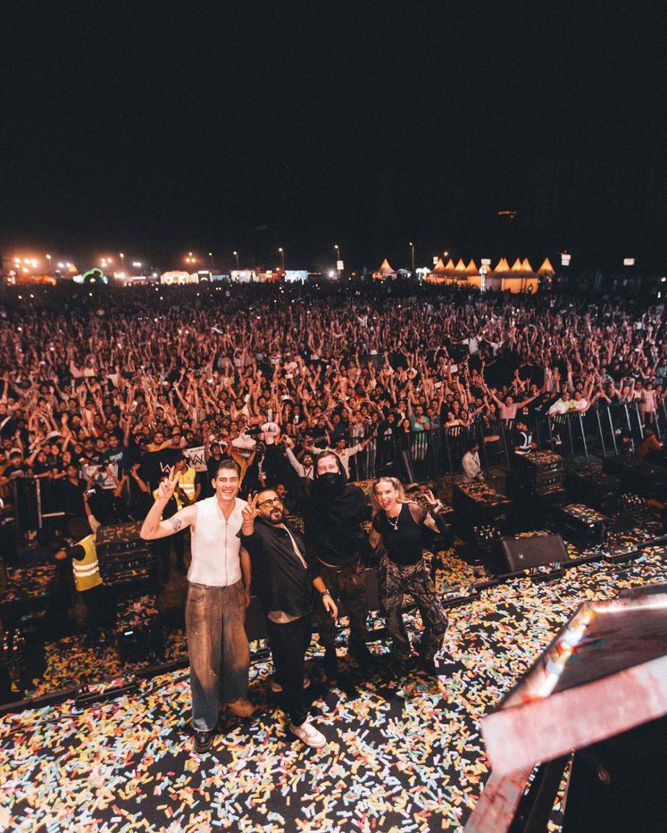 Alan Walker dan rekan artis (instagram.com/alanwalkermusic)