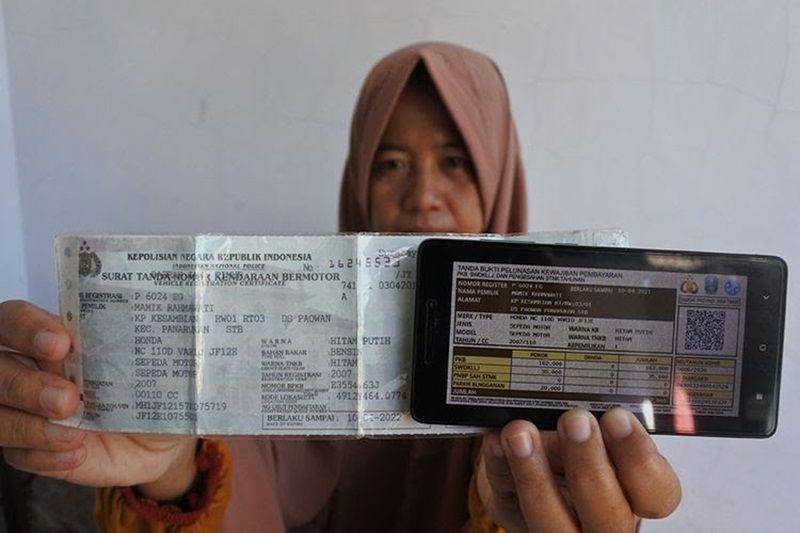 ilustrasi STNK (dok. Tribrata News - Polri)