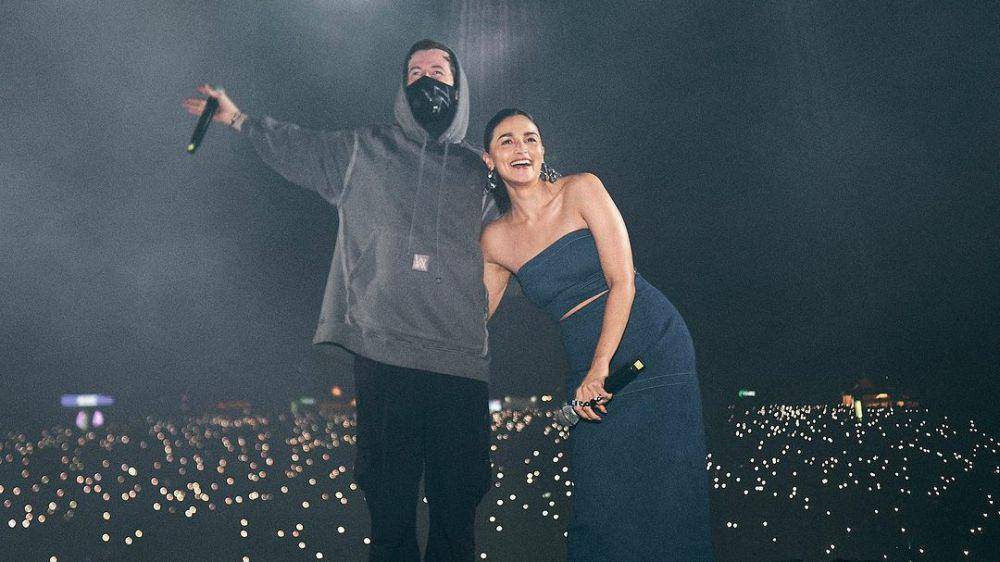 Alan Walker dan Alia Bhatt (instagram.com/aliaabhatt)