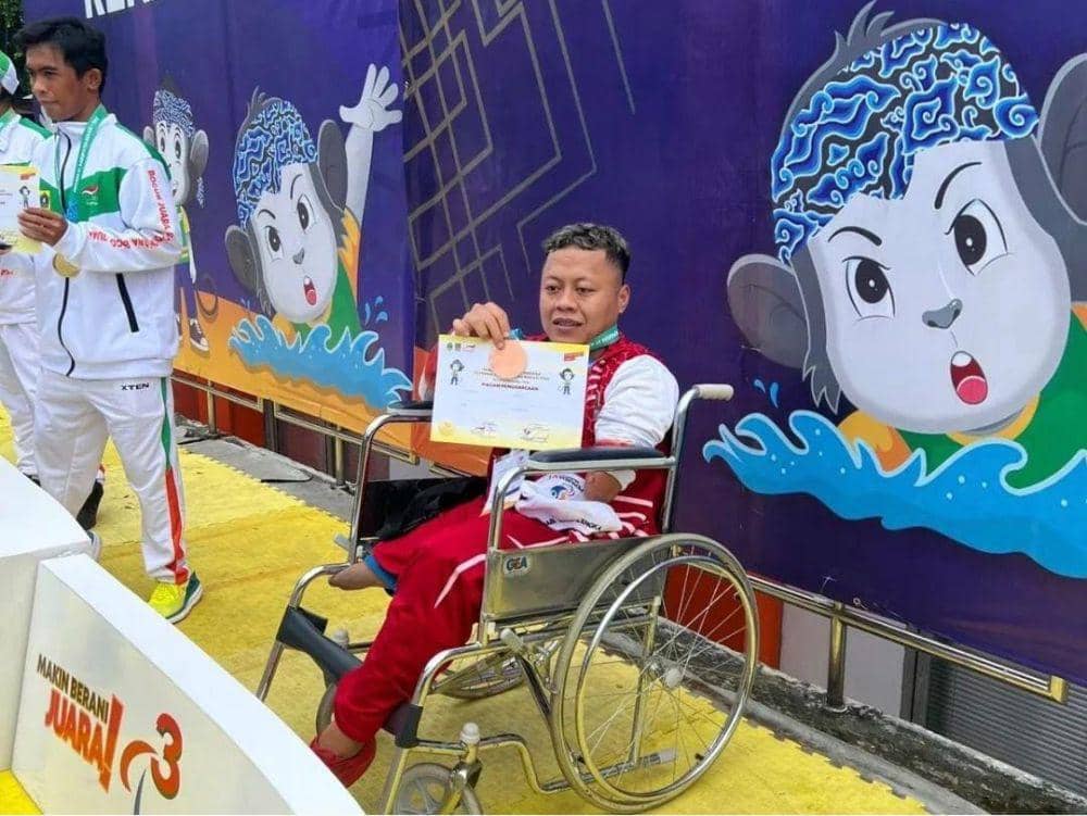 Kisah Disabilitas di Majalengka: Ditolak SMA, Raih Medali Peparda