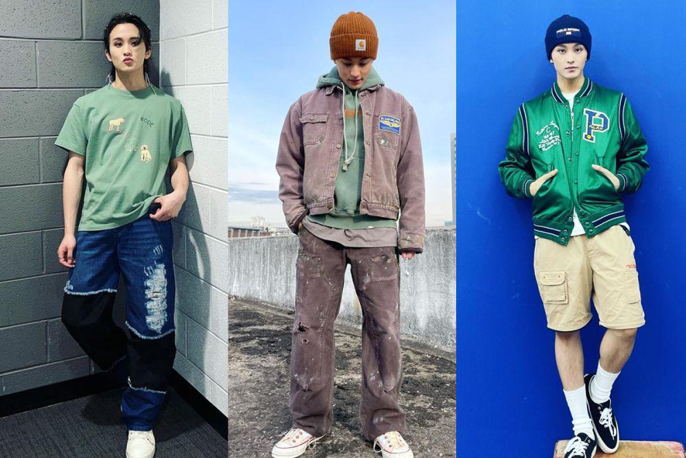 7 Ide Mix and Match OOTD Hijau ala Mark NCT, Segar Maskulin!