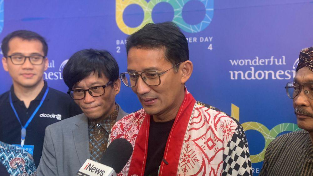 Sandiaga Uno Minta Menparekraf Kabinet Baru Gaspol