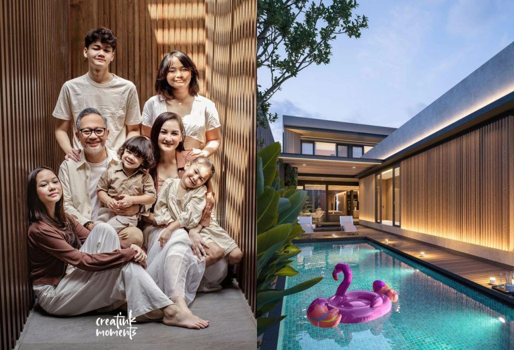 28 Desain Rumah Modern Tropis ala Mona Ratuliu dan Indra Brasco, Cozy!