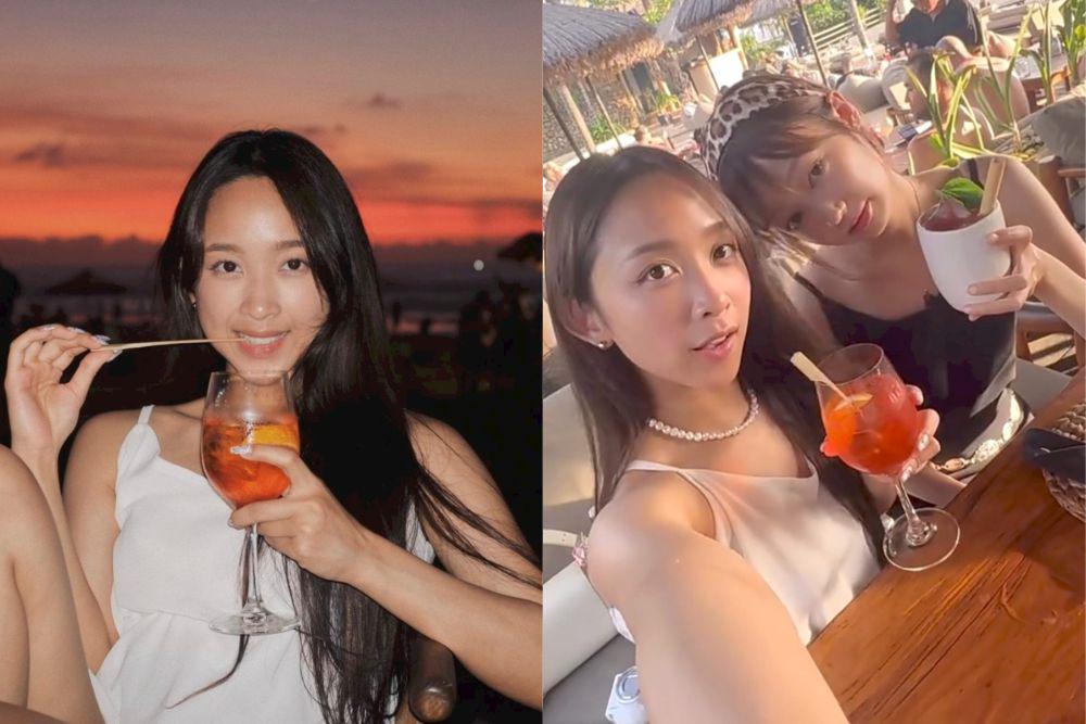 9 Potret Dita Karang dan Lea SECRET NUMBER Liburan di Bali