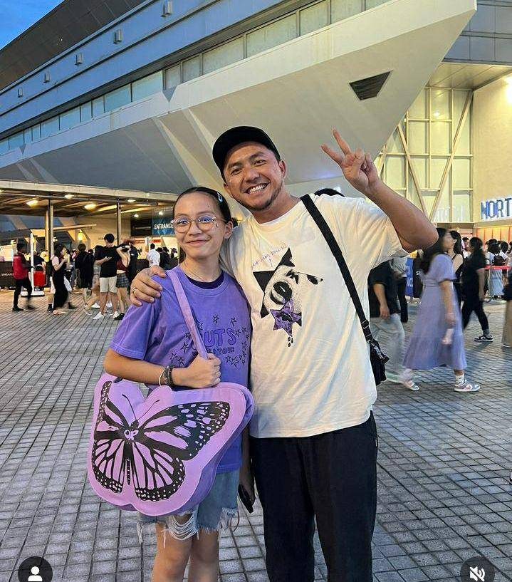 potret Embun dan Omesh di Singapura (instagram.com/omeshomesh)