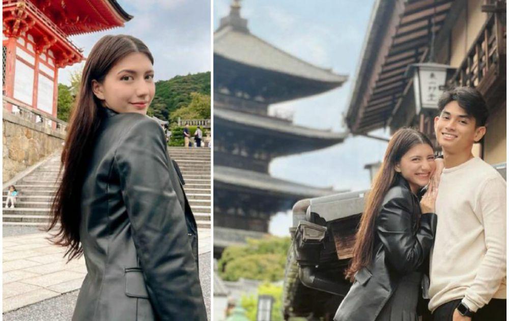 9 Potret Cassandra Lee Bulan Madu di Jepang, Makin Mesra!