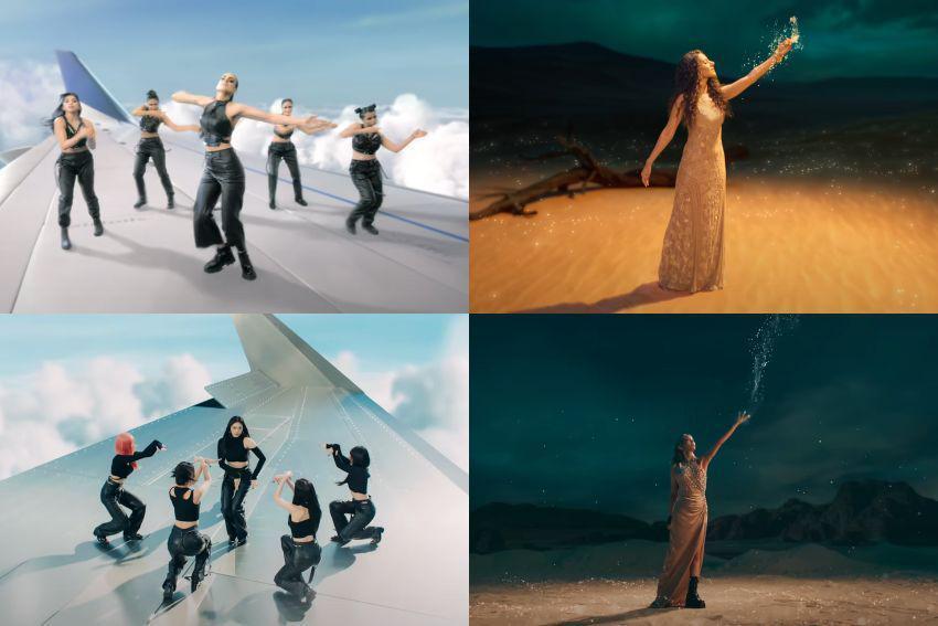 9 ⁠Perbandingan Kemiripan MV Penyanyi India Ipsitaa dengan MV KPop