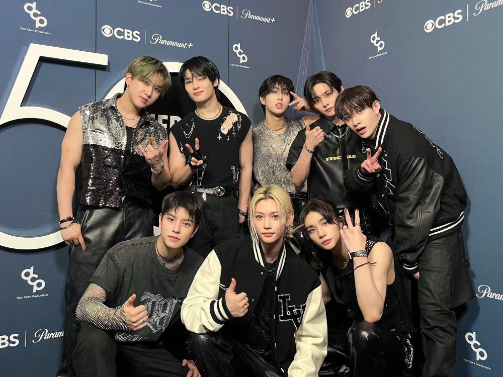 Potret Stray Kids Tampil di Perayaan 50th Anniv American Music Awards
