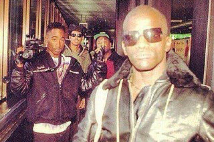 potret Tupac Shakur (kiri) dan Digital Underground (instagram.com/2pac)