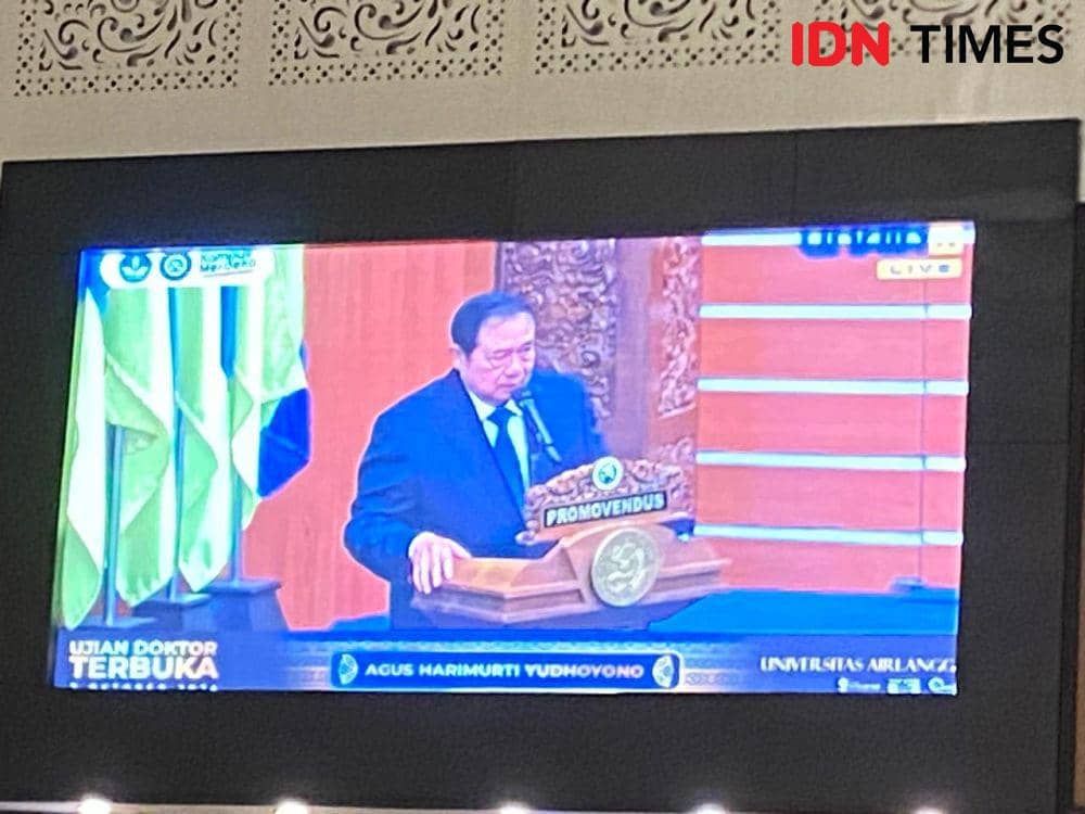 AHY Lulus Cumlaude Pendidikan Doktoral, SBY: Tidak ada Cawe-cawe Saya
