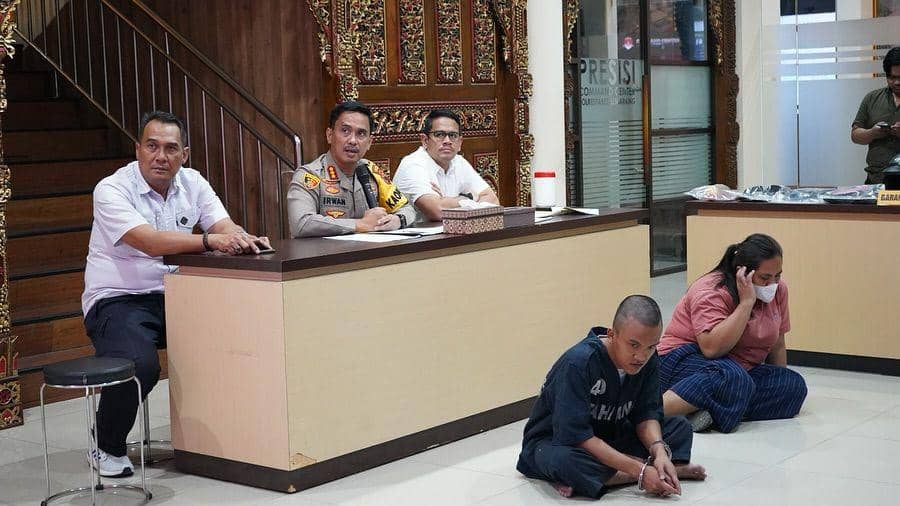 Polisi menangkap pelaku begal payudara dengan korban siswi pelajar di Kota Semarang, Senin (7/10/2024). (dok. Humas Polrestabes Semarang)