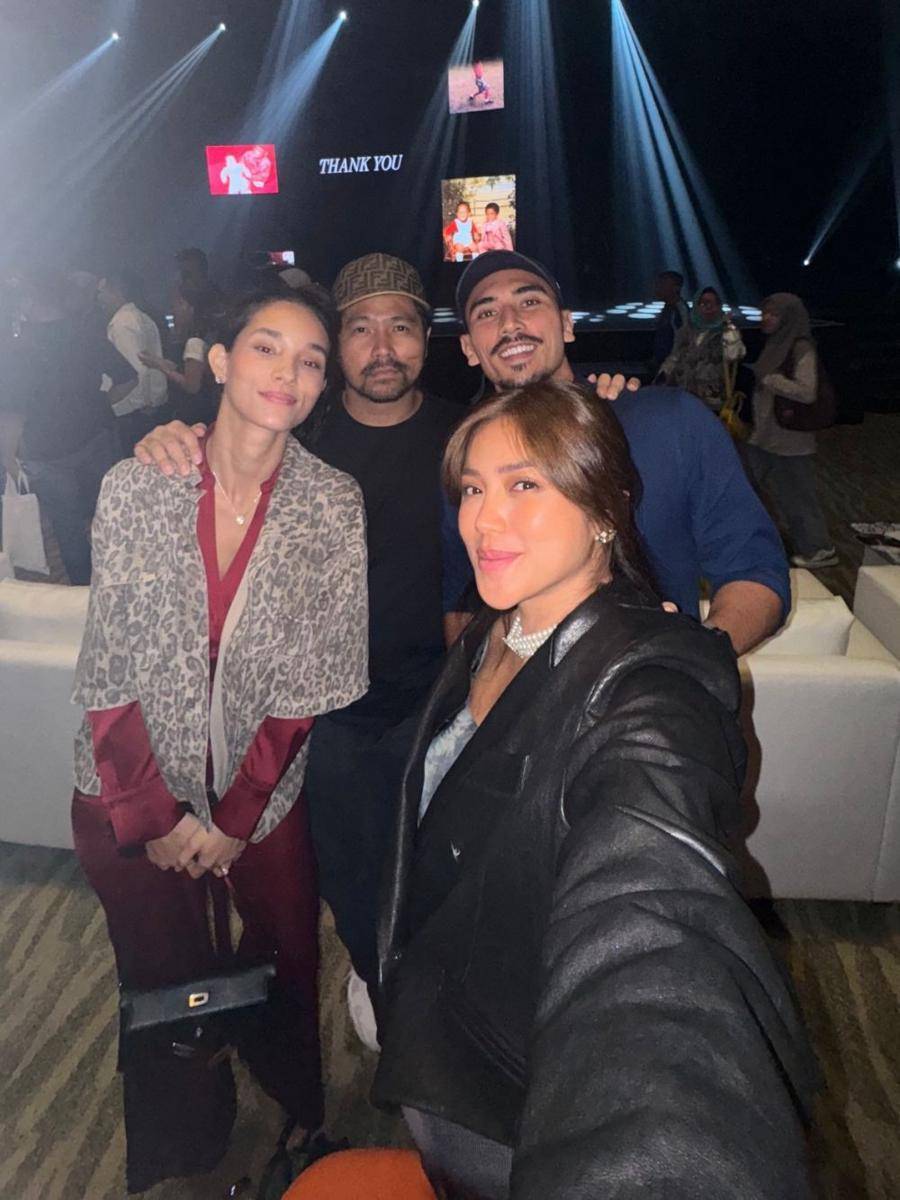 potret artis nonton konser John Legend (instagram.com/inijedar)