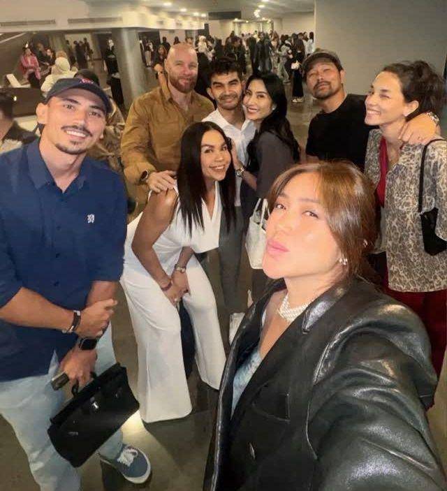 potret artis nonton konser John Legend (instagram.com/inijedar)